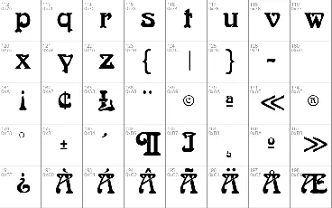 Bocklin font