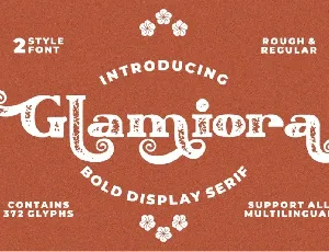 Glamiora font