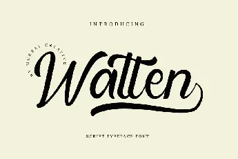 Watten font