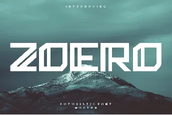 Zoero font