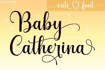 Baby Catherina font