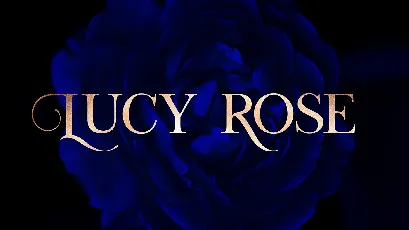 Lucy Rose Typeface font