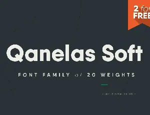 Qanelas Soft font