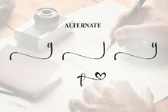 Autography Calligraphy font