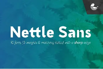 Nettle Sans font