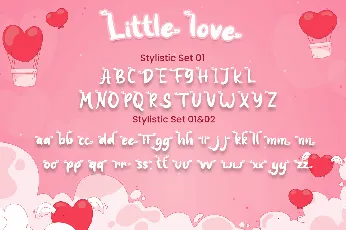 Little love - Personal Use font