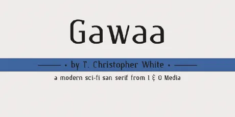 Gawaa font