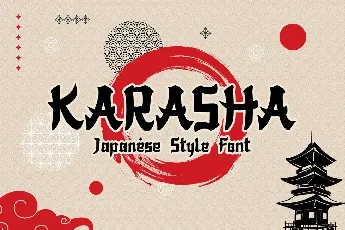 Karasha Display font