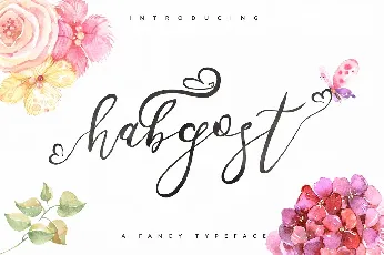 Habgost Free font