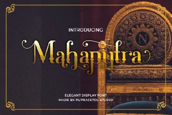 Mahaputra font