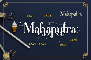 Mahaputra font