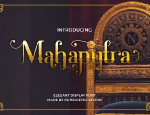 Mahaputra font