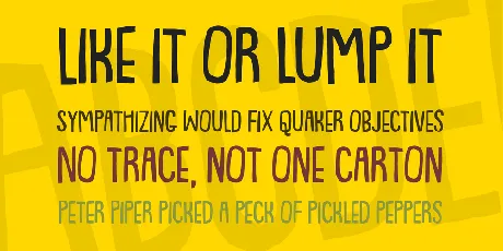 Lemonism DEMO font