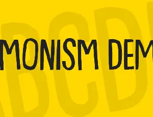 Lemonism DEMO font