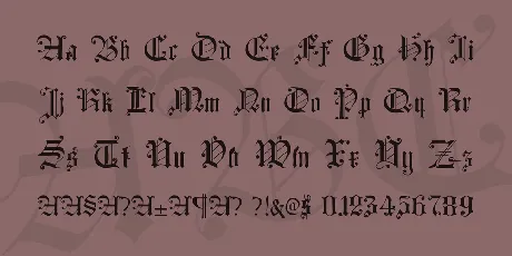 Courtrai font