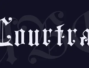 Courtrai font