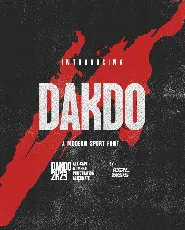 Dakdo font