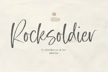 Rocksoldier font