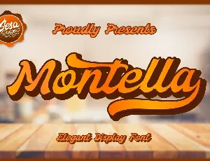 Montella font