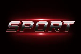 High Speed – Sports Display font