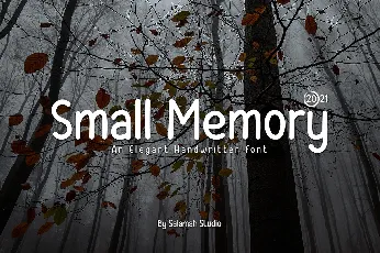 Small Memory font