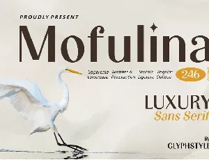 Mofulina font