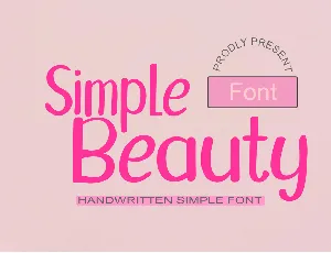 Simple Beauty font