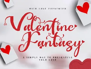 Valentine Fantasy font