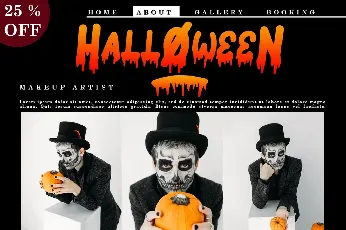 HORROR SPRAY DEMO font