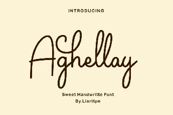 Aghellay font