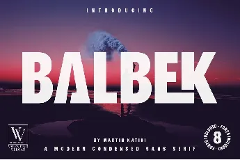 Balbek font