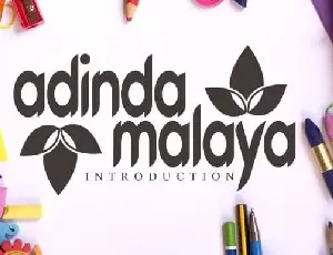 Adinda Malaya Display font