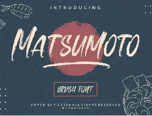 Matsumoto font