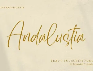 Andalustia font