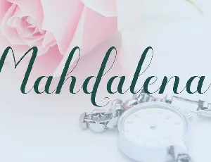 Mahdalena font