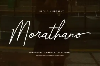 Morathano font