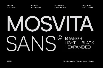 Mosvita Family font