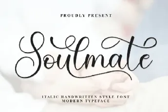 Soulmate Calligraphy font