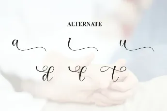 Soulmate Calligraphy font