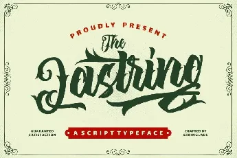 The Lastring Tattoo Script font