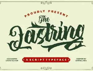 The Lastring Tattoo Script font