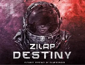 Zilap Destiny font