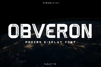 Obveron font