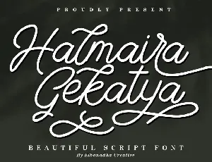 HALMAIRA GEKATYA DEMO font