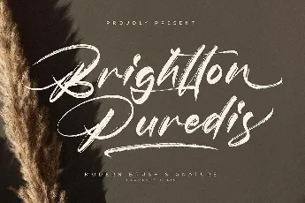 Brightton Puredis font