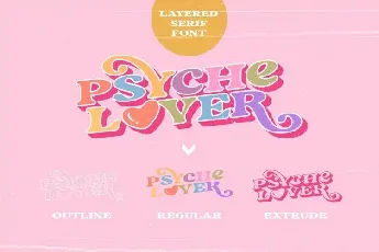 Psyche Lover font