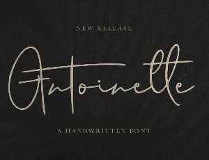 Antoinette Personal Use Only font