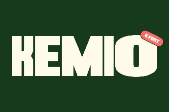 Kemio font