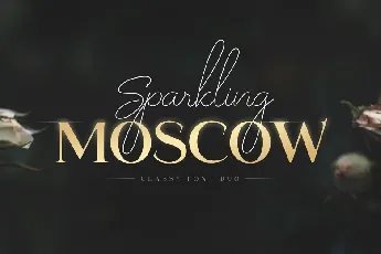 Sparkling Moscow font