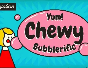 Chewy Pro Free font